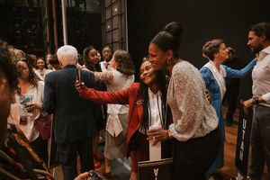 Reverend Nicole Duncan-Smith and Audra McDonald  Photo