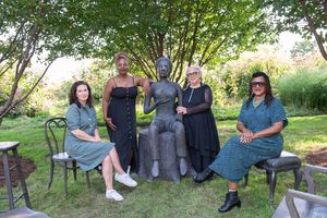 Julia Jordan, Alison Saar, and Lynn Nottage  Photo