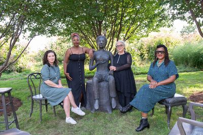 Julia Jordan, Alison Saar, and Lynn Nottage  Photo