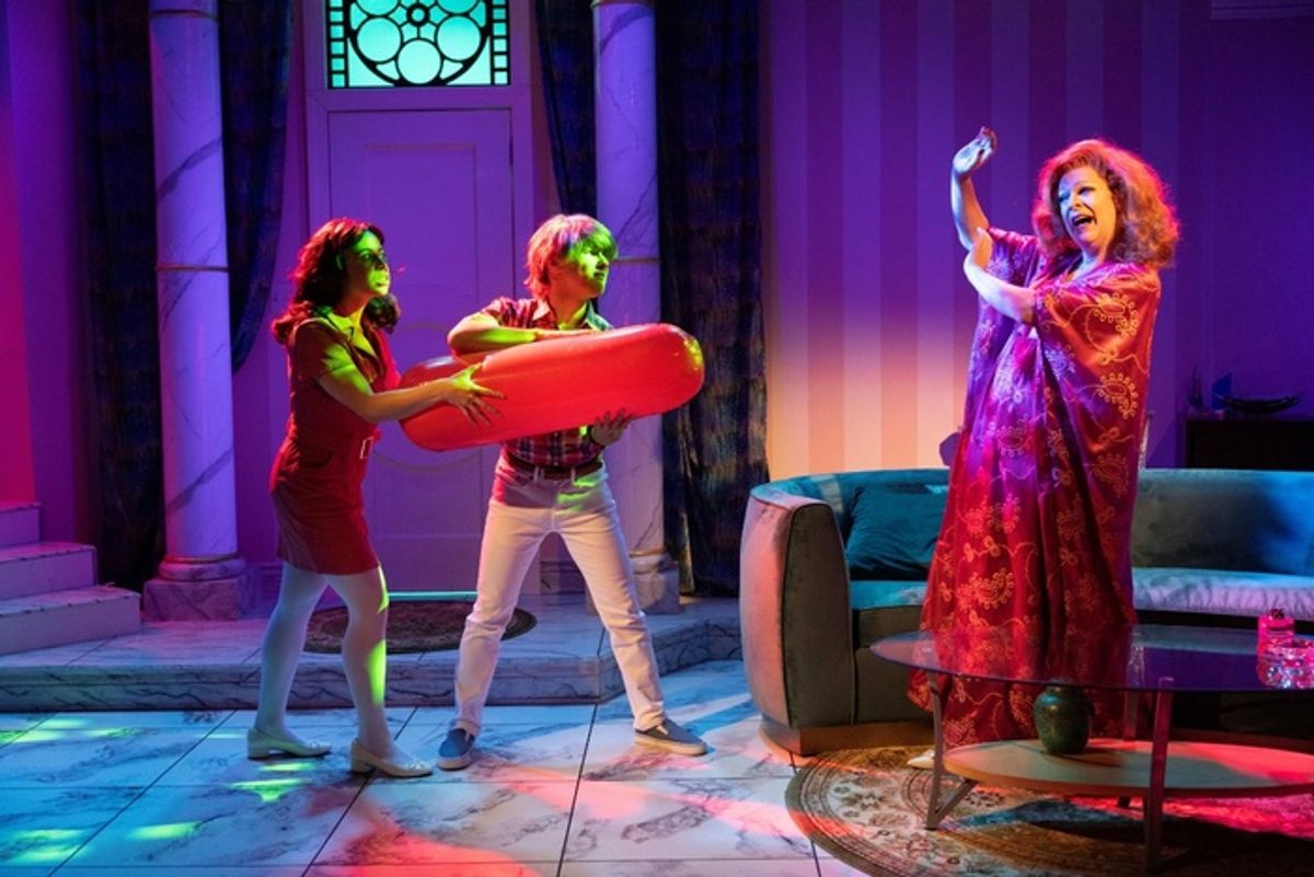 Suzanna Ninomiya, Kevin Veloz and Kris Andersson at 