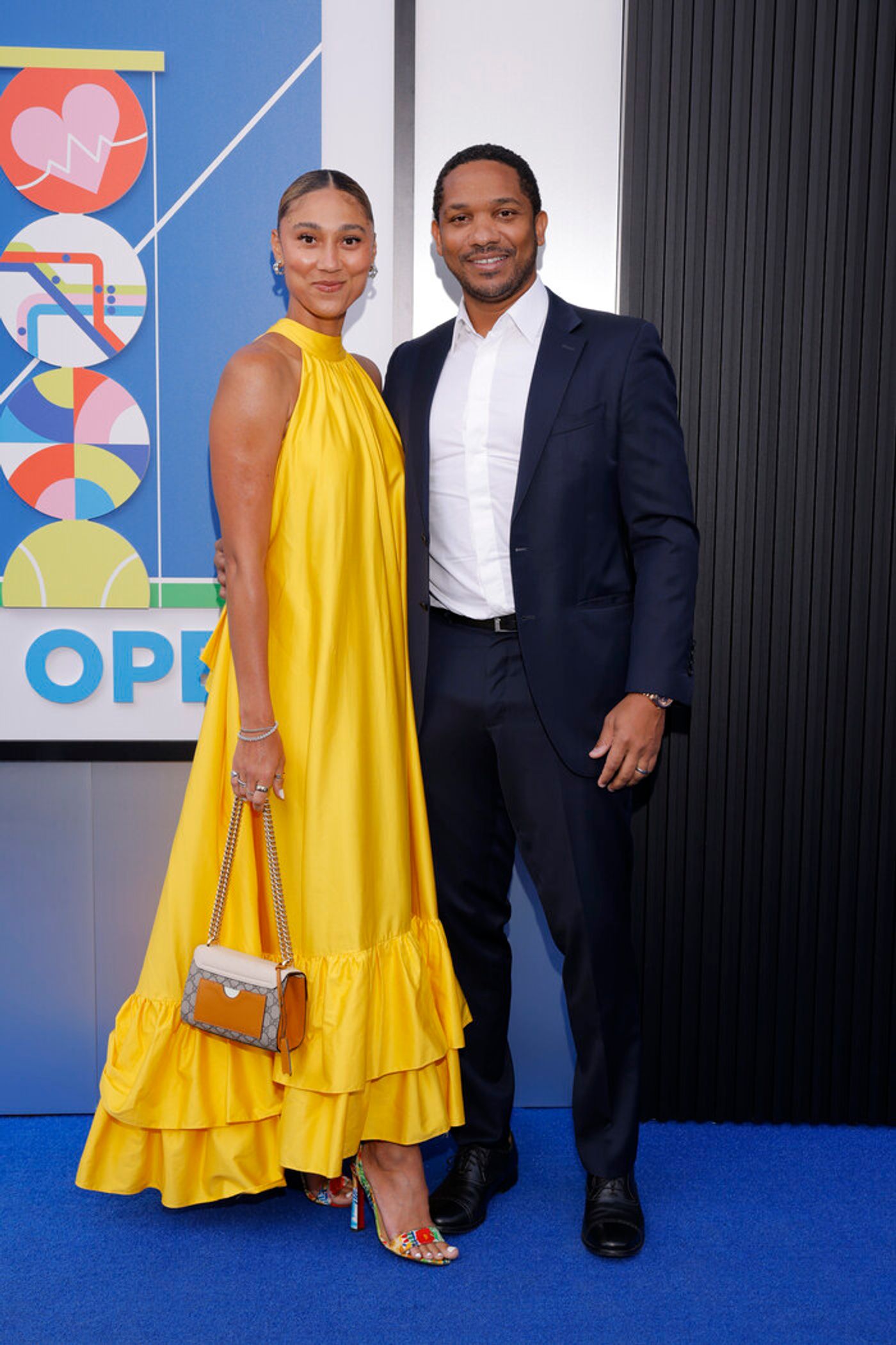 Photos: Lin-Manuel Miranda, Shoshana Bean, & More Attend Day 1 of the US Open Main Draw  Image