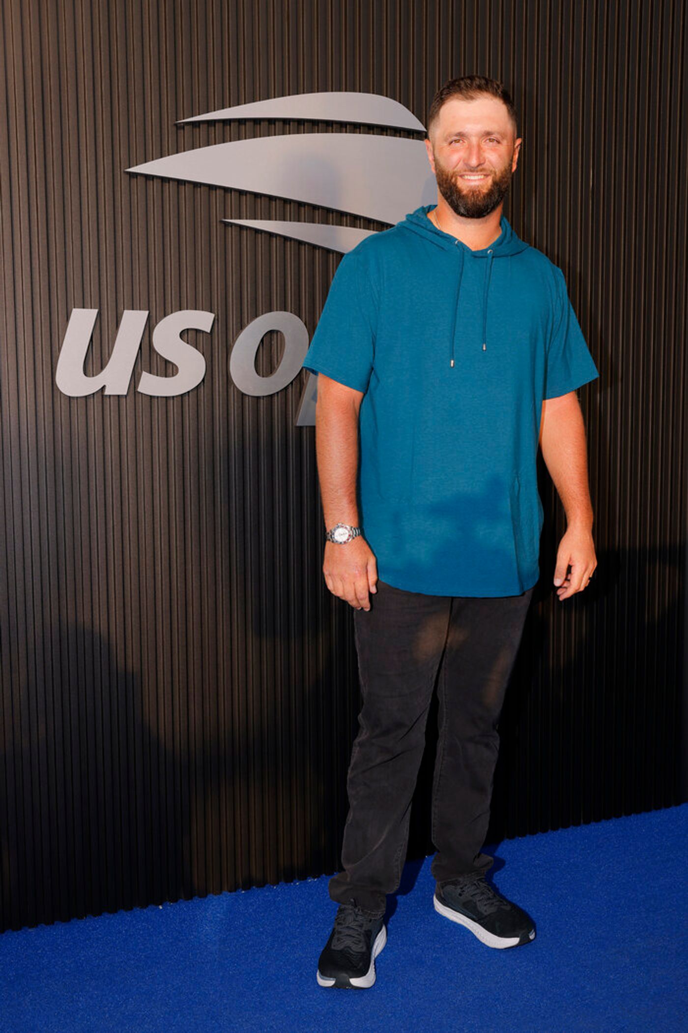 Photos: Lin-Manuel Miranda, Shoshana Bean, & More Attend Day 1 of the US Open Main Draw  Image