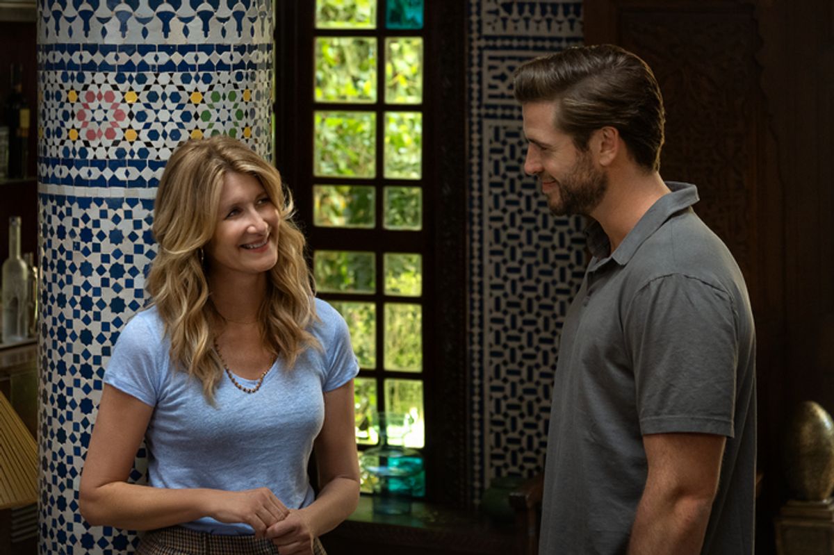 Laura Dern and Liam Hemsworth at 