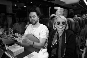 Jim Parsons and Julie Halston Photo