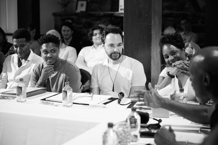 Photos: Katie Holmes, Jim Parsons & the Cast of OUR TOWN Take Rehearsal Field Trip — photo 4 of 22