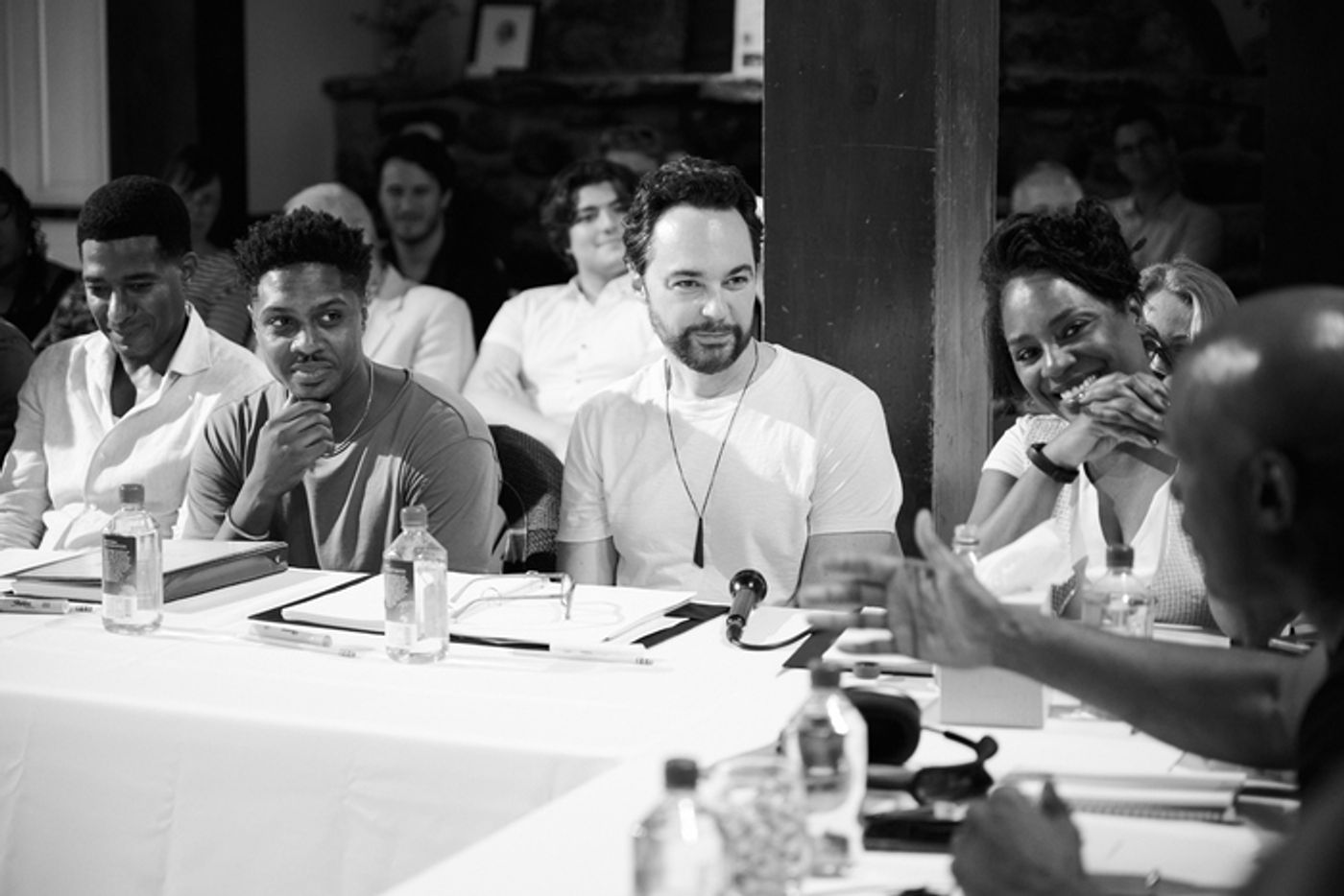 Photos: Katie Holmes, Jim Parsons & the Cast of OUR TOWN Take Rehearsal Field Trip  Image