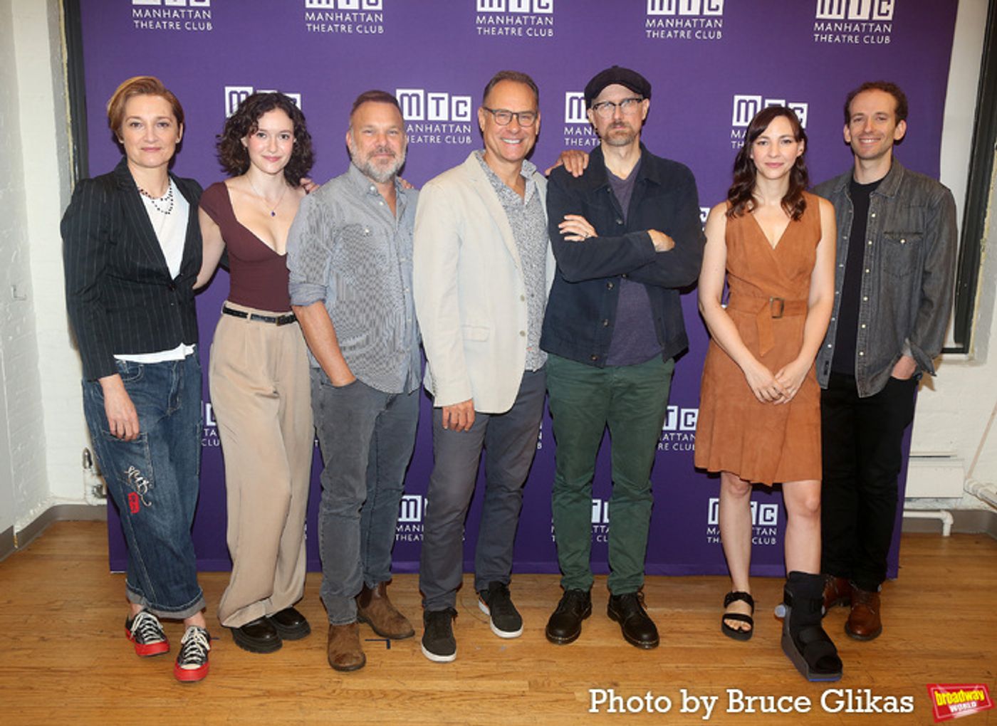Photos: Norbert Leo Butz and MTC's VLADIMIR Cast Meet the Press Photos: Norbert Leo Butz and MTC's VLADIMIR Cast Meet the Press Image