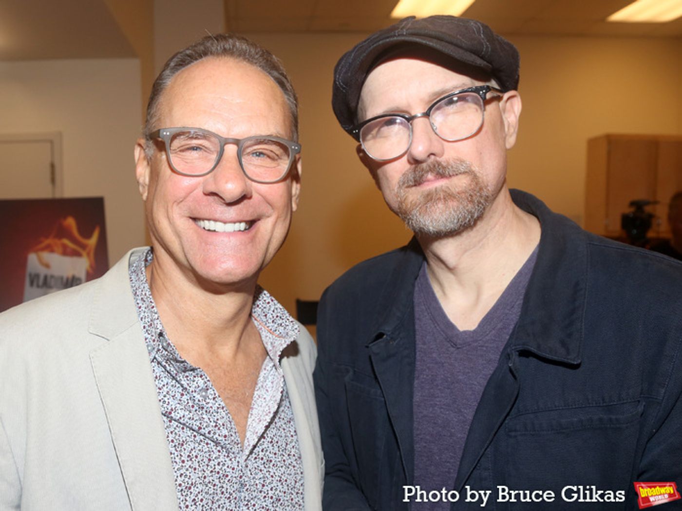 Photos: Norbert Leo Butz and MTC's VLADIMIR Cast Meet the Press Photos: Norbert Leo Butz and MTC's VLADIMIR Cast Meet the Press Image