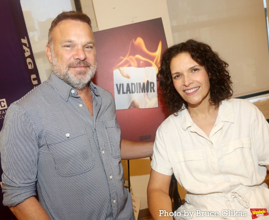 Photos: Norbert Leo Butz and MTC's VLADIMIR Cast Meet the Press Image