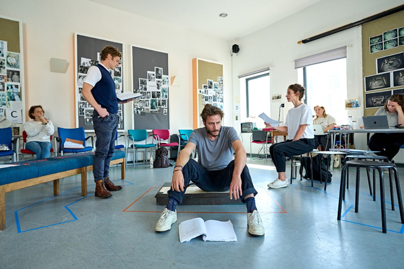 Photos: HERE IN AMERICA is Now in Rehearsals at Orange Tree Theatre Photos: HERE IN AMERICA is Now in Rehearsals at Orange Tree Theatre Image