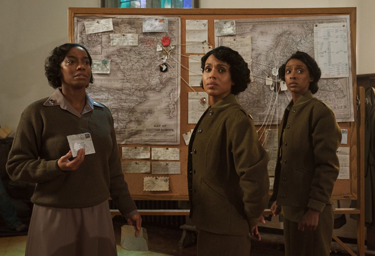 Milauna Jackson, Kerry Washington and Ebony Obsidian at 