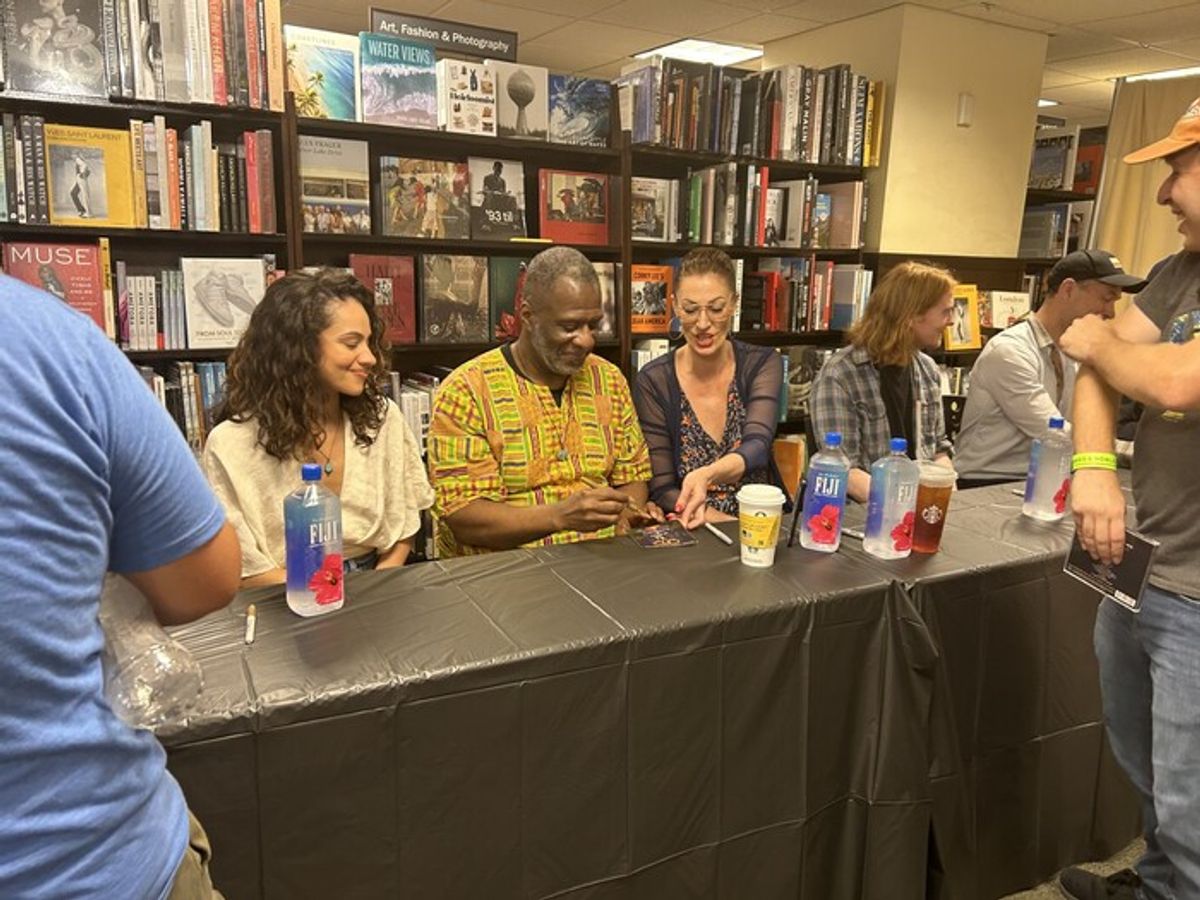 Isabelle McCalla, Stan Brown, Sara Gettelfinger at 