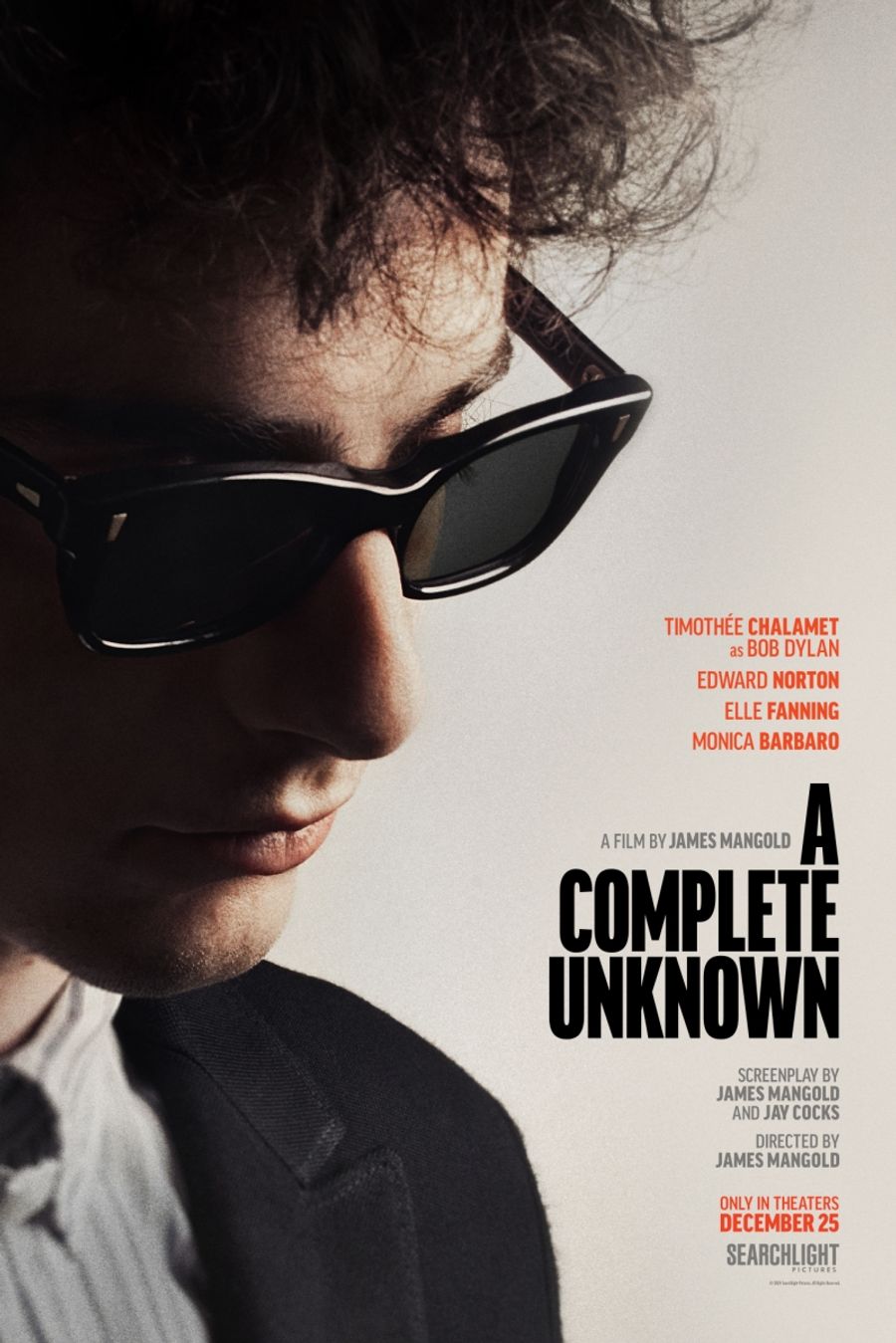 Photo: First Poster for A COMPLETE UNKNOWN With Timothée Chalamet Image