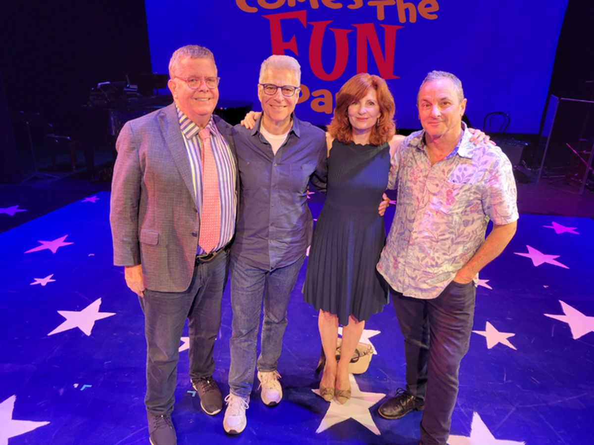 James Morgan, Mark Waldrop, Lynne Halliday, Jeffrey Lodin at 