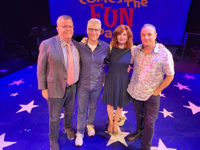 James Morgan, Mark Waldrop, Lynne Halliday, Jeffrey Lodin Photo