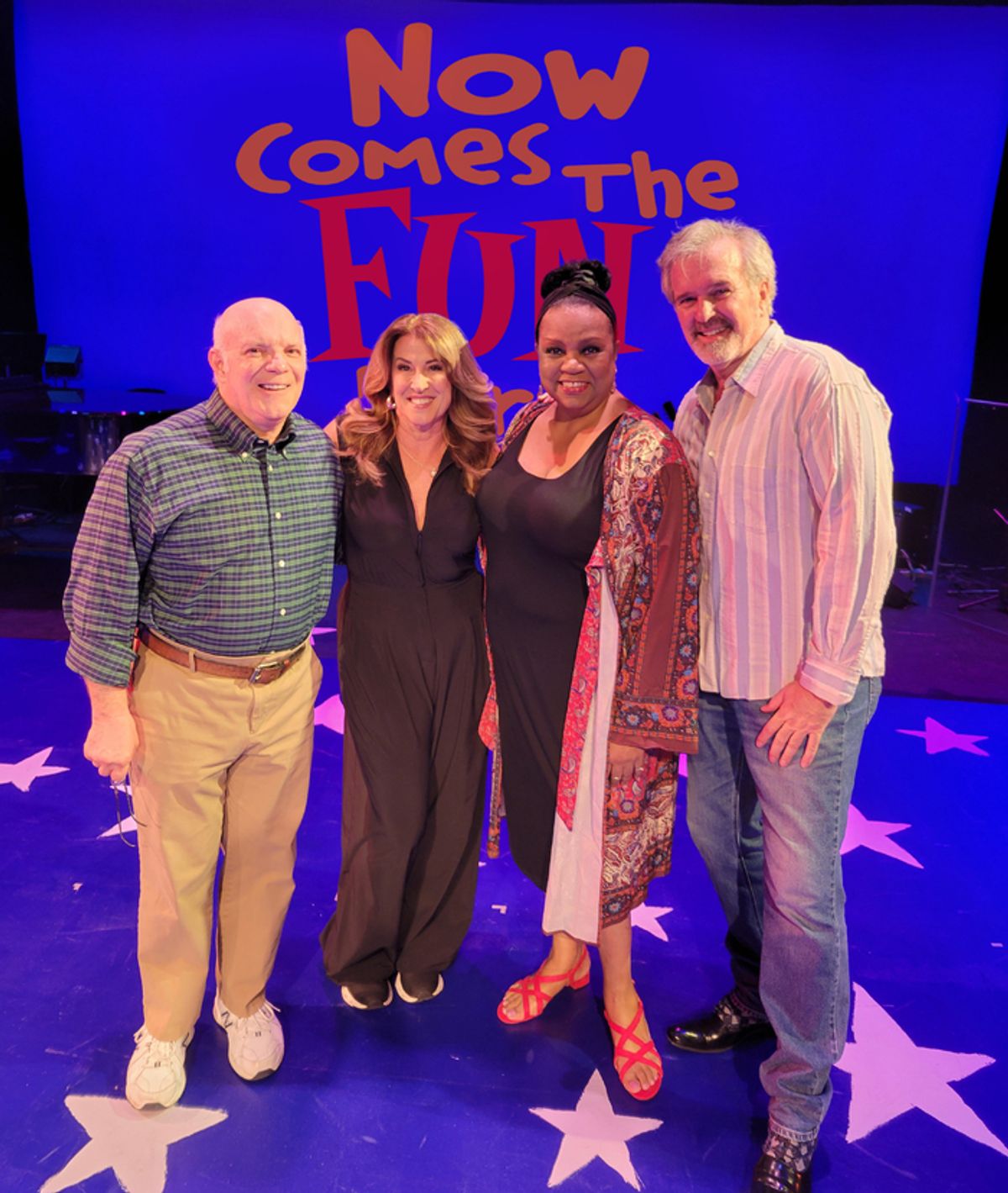 Eddie Korbich, Rebecca Eichenberger, Aisha de Haas, George Dvorsky at 