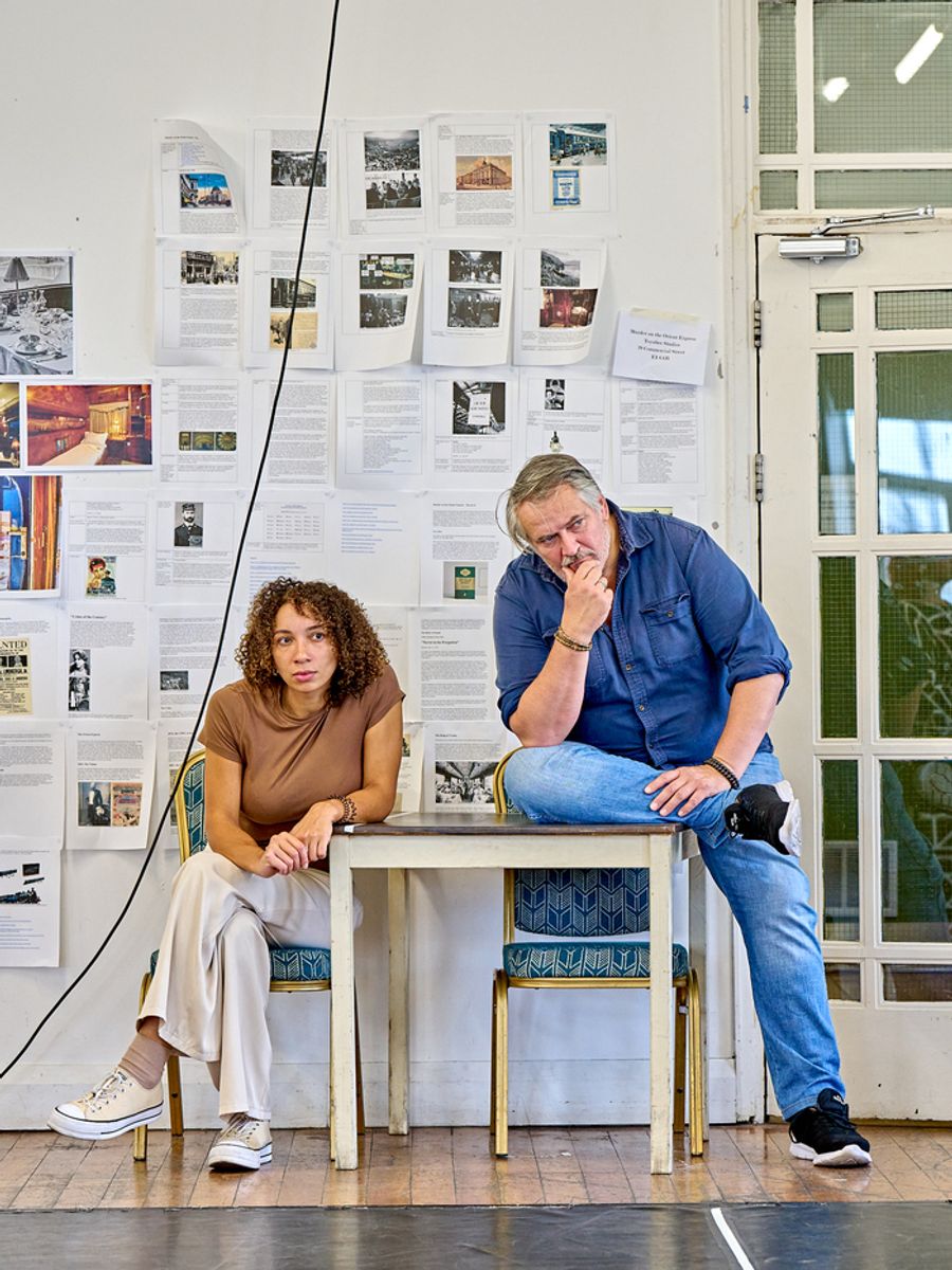 Photos: Rehearsal Underway For the UK Tour of MURDER ON THE ORIENT EXPRESS Image