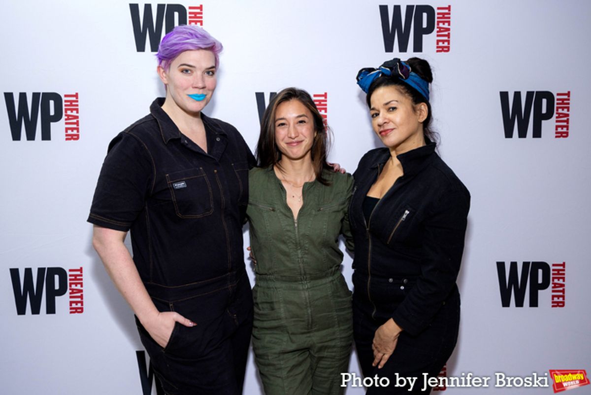 Amy Jo Jackson, Sasha Diamond, Yvette Ganier at 