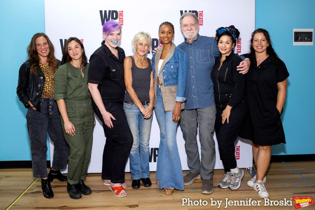 Mathilde Dratwa, Sasha Diamond, Amy Jo Jackson, Constance Shulman, Lakisha May, Richard Masur, Yvette Ganier, Rebecca Martinez at 