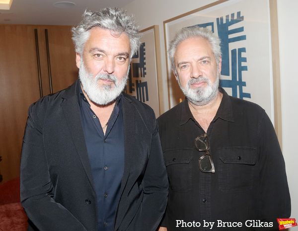 Playwright Jez Butterworth and Director Sam Mendes Photo