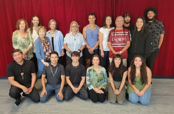 Pictured: Donna Trinkoff and Company of DISTANT THUNDER Photo