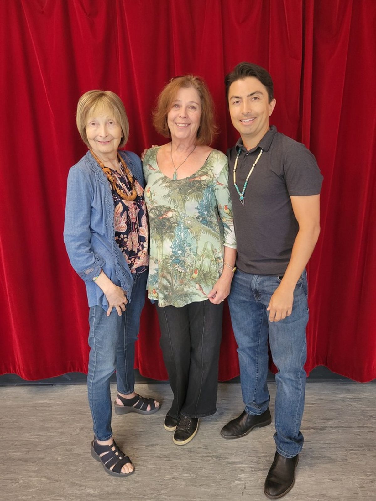 Lynne Taylor-Corbett, Donna Trinkoff, Shaun Taylor-Corbett at 