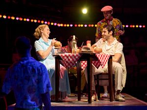 Gina Beck, George Ioannides @ BroadwayWorld Gina Beck, George Ioannides Photo
