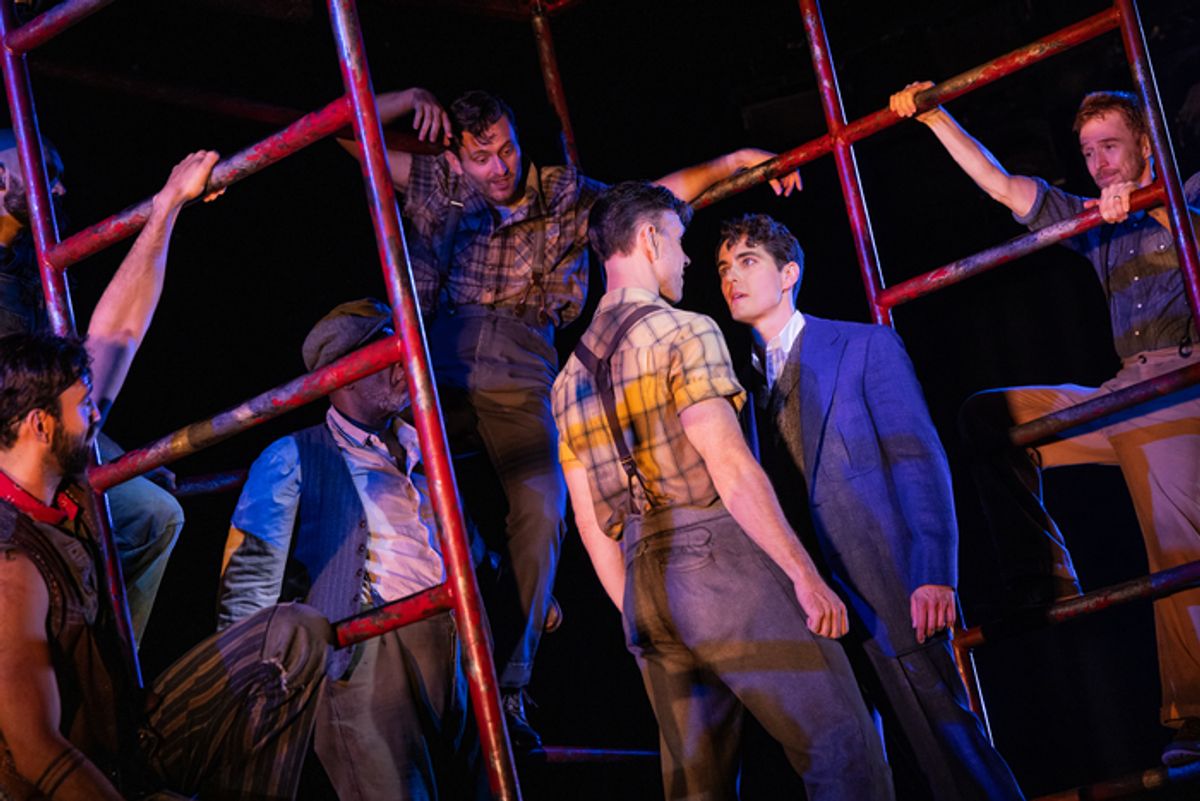 Kyle Selig and the cast  at 