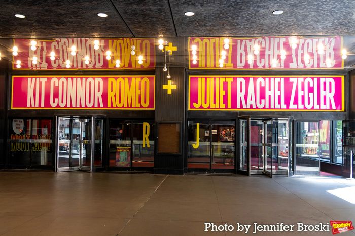 Up on the Marquee: ROMEO + JULIET Image
