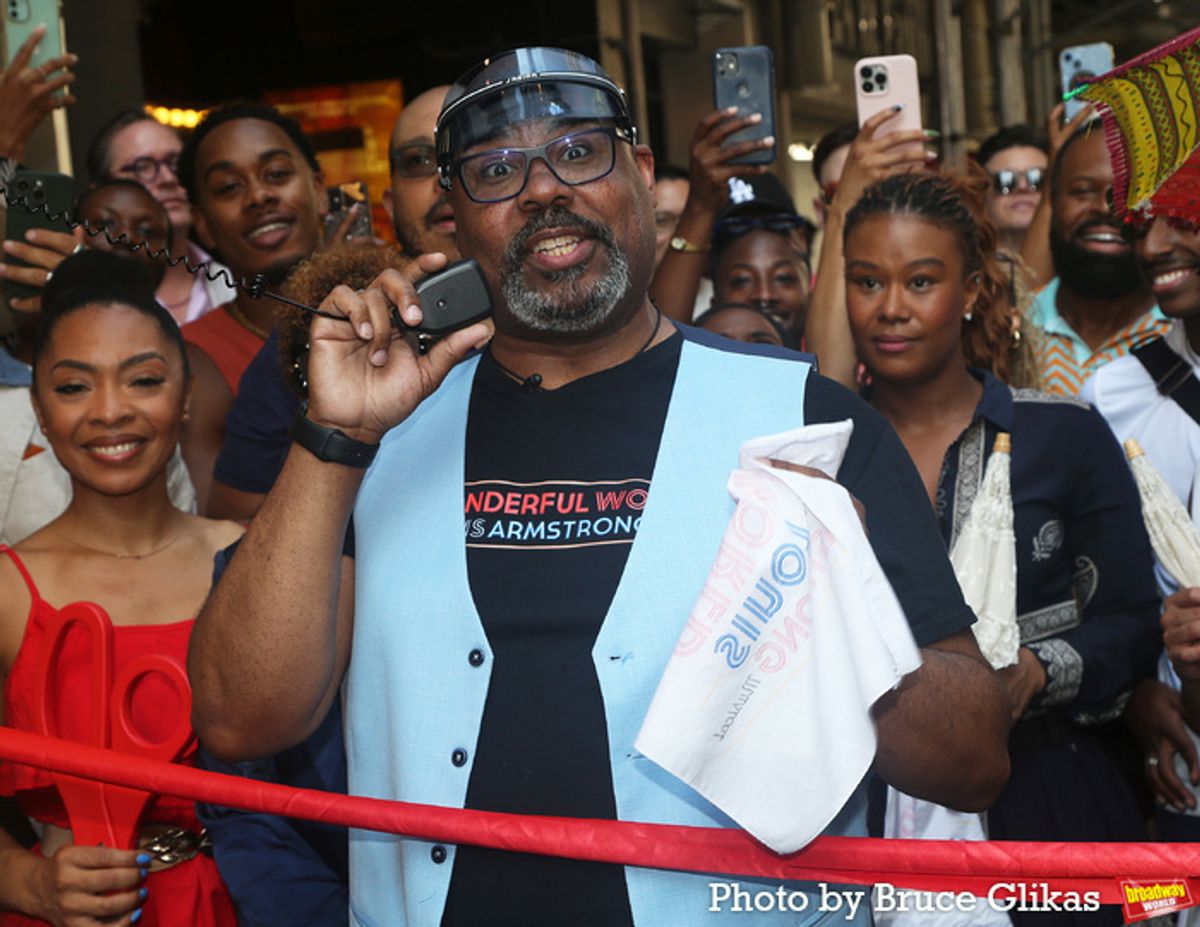 Jennie Harney-Fleming, James Monroe Iglehart, Christina Sajous & The Cast of 'A Wonderful World: The Louis Armstrong Musical'  at 