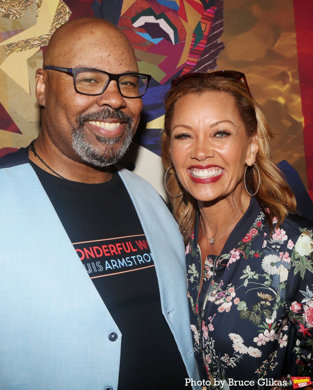 James Monroe Iglehart and Vanessa Williams at 