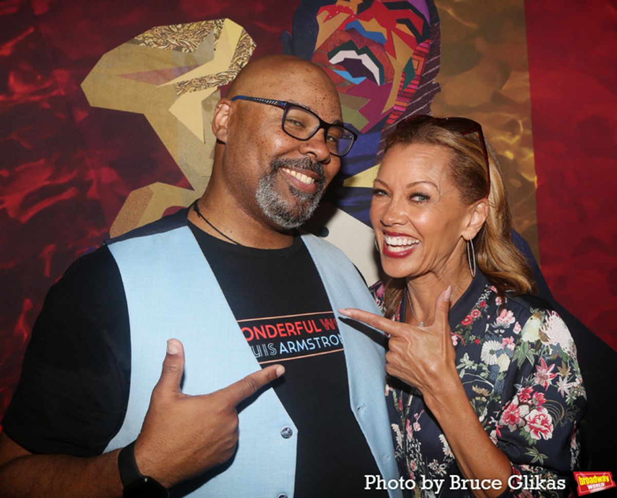 James Monroe Iglehart and Vanessa Williams at 