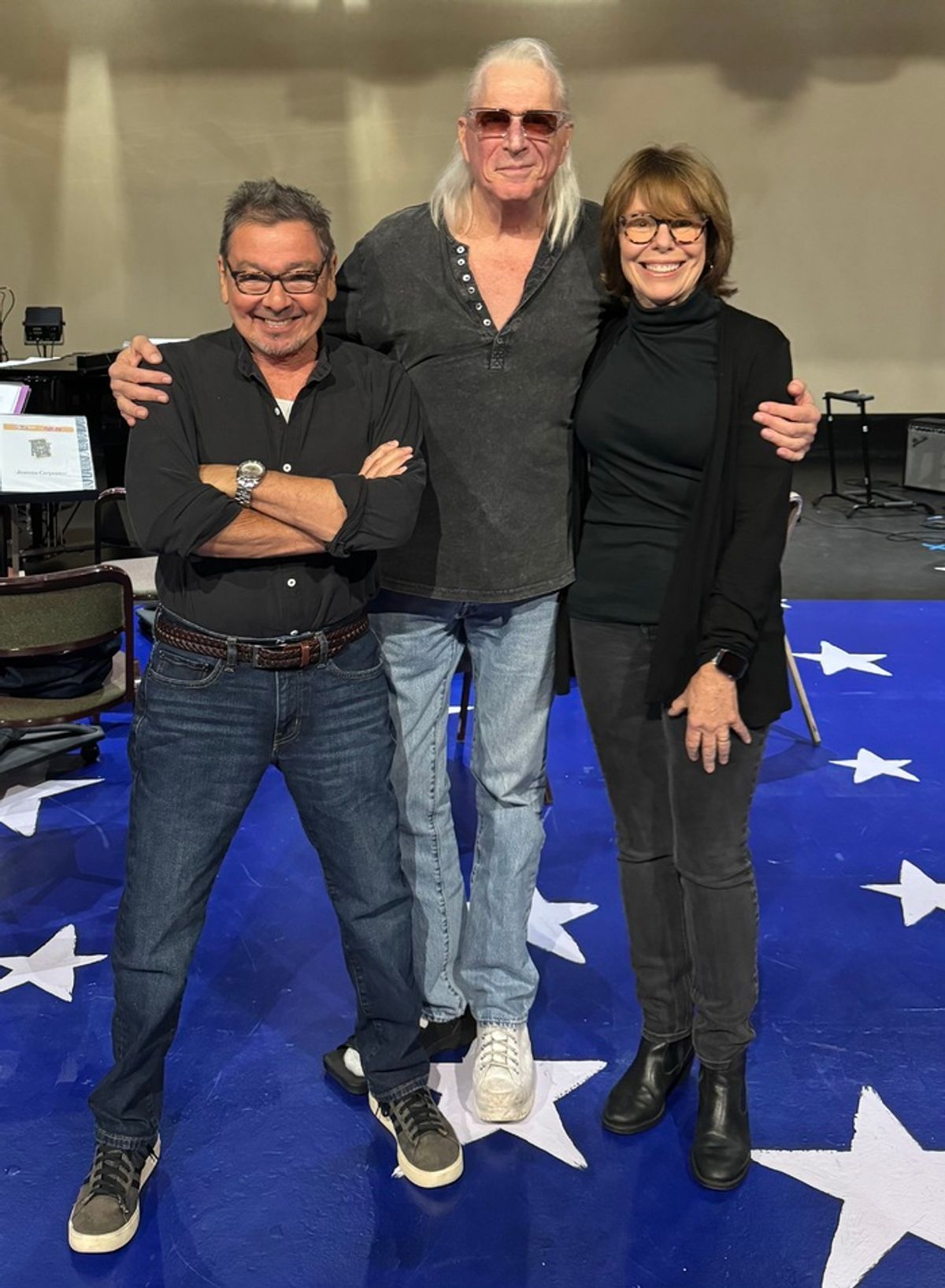 Bill Castellino, Ron Abel, Lissa Levin
 at 