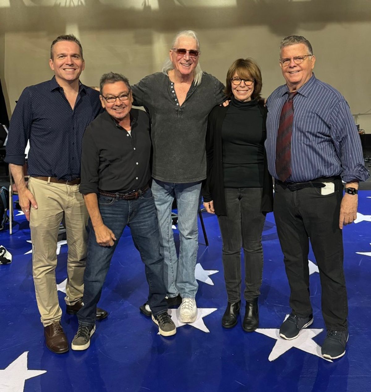 Jim Kierstead, Bill Castellino, Ron Abel, Lissa Levin, Jim Morgan
 at 