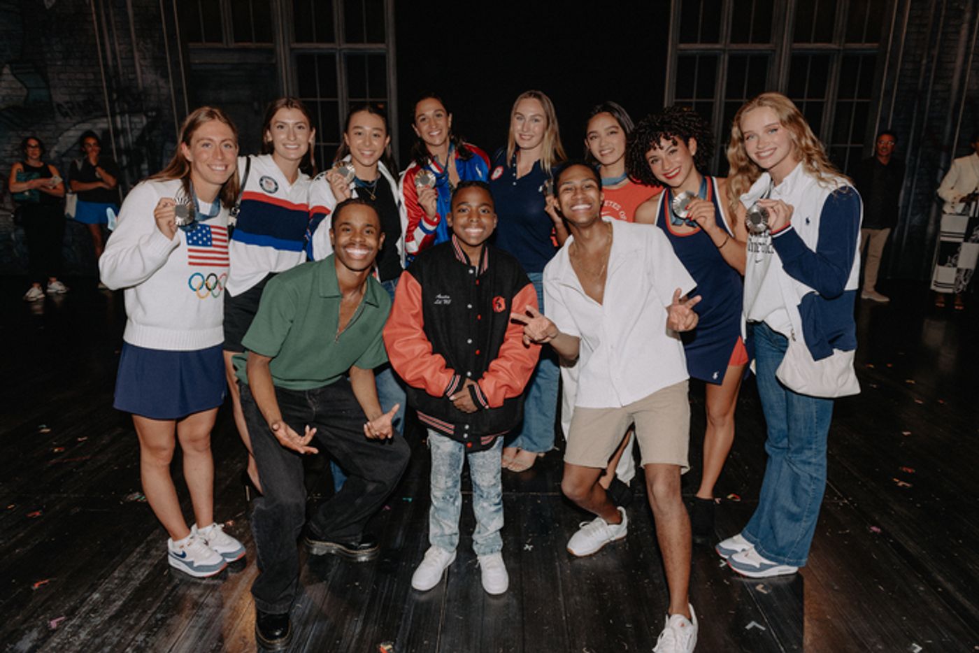 Photos/Video: US Women's Olympic Artistic Swim Team Visits MJ THE MUSICAL  Image