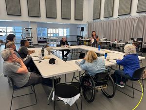 Costume designer Linda Cho shares the designers for Babbitt with the cast and creative team. @ BroadwayWorld Costume designer Linda Cho shares the designers for Babbitt with the cast and creativ Photo