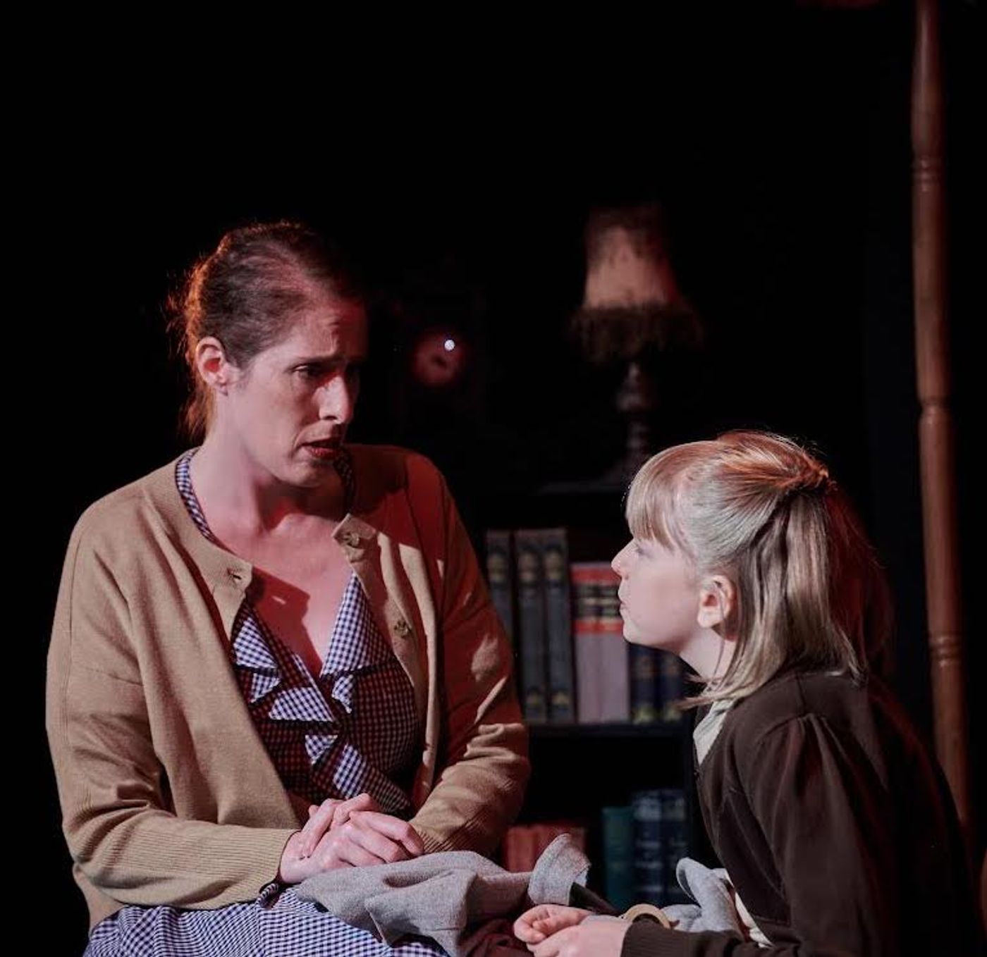 Jen Gantwerker in Kindertransport at Order Chaos Theater Company. Photo by Jason Walz Photography.