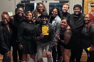 Playwright Douglas Lyons and the cast and creative team of CHICKEN & BISCUITS @ BroadwayWorld Playwright Douglas Lyons and the cast and creative team of CHICKEN & BISCUITS Photo