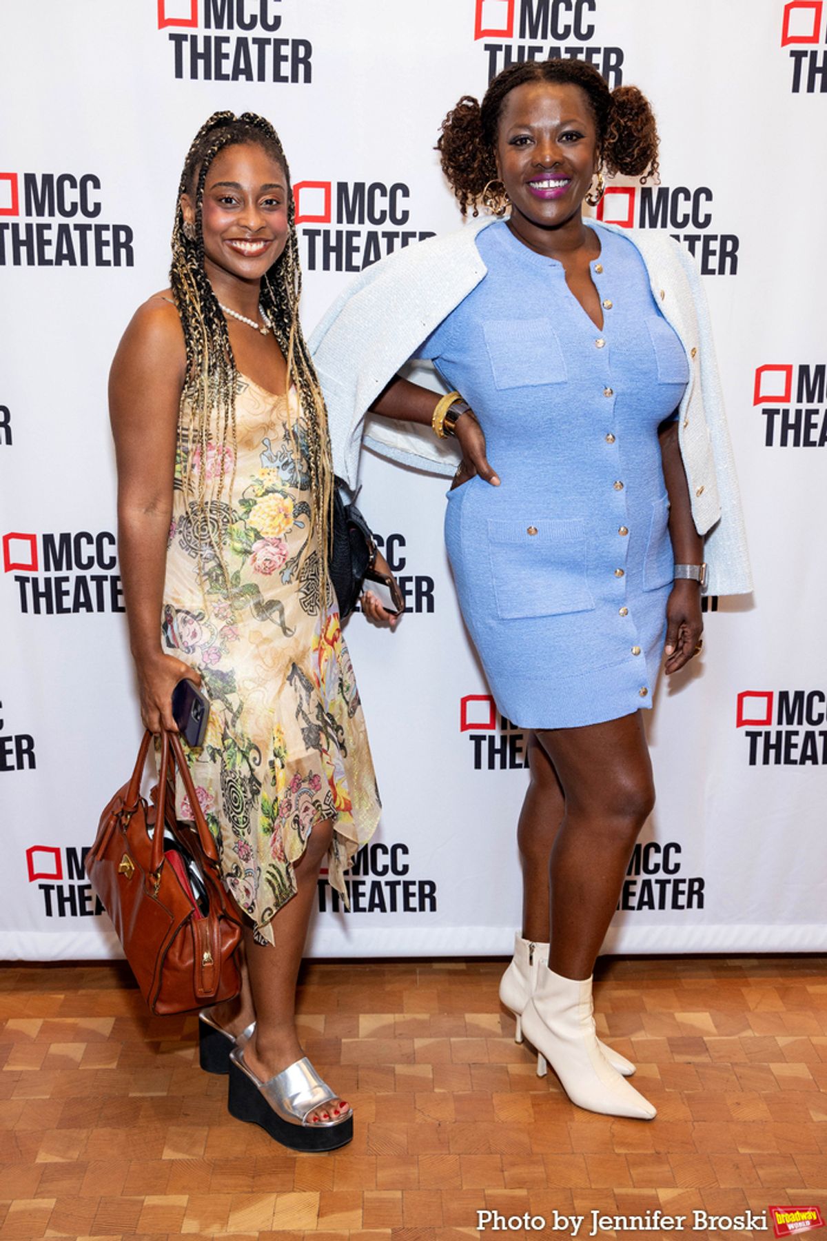 Celeste Sena, Heather Alicia Simms at 