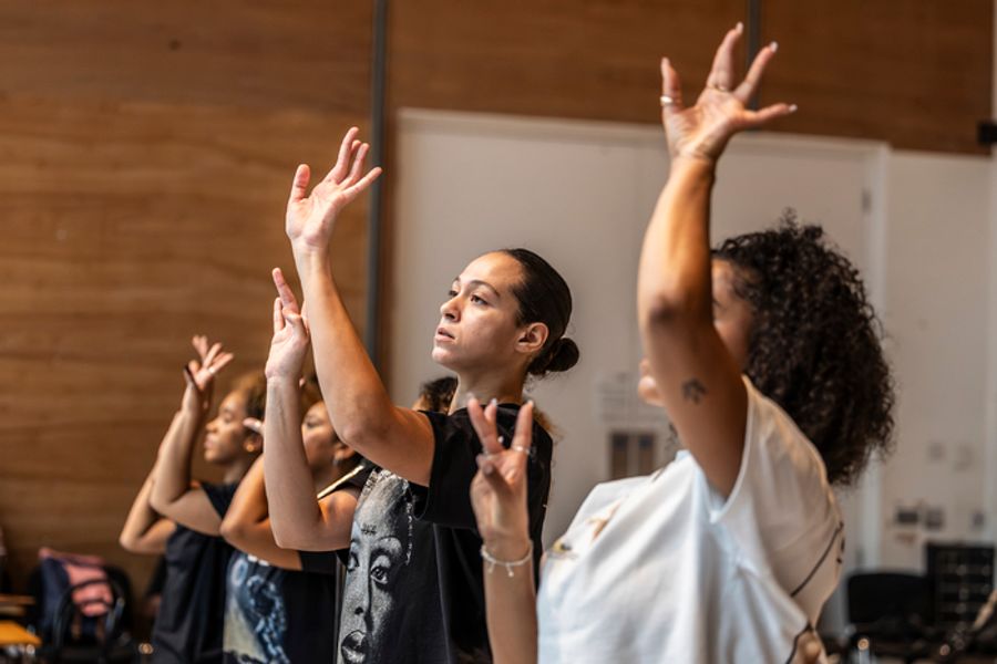 Photos: In Rehearsal for the UK Premiere of New Shakespeare-Inspired Musical, PLAY ON! Image
