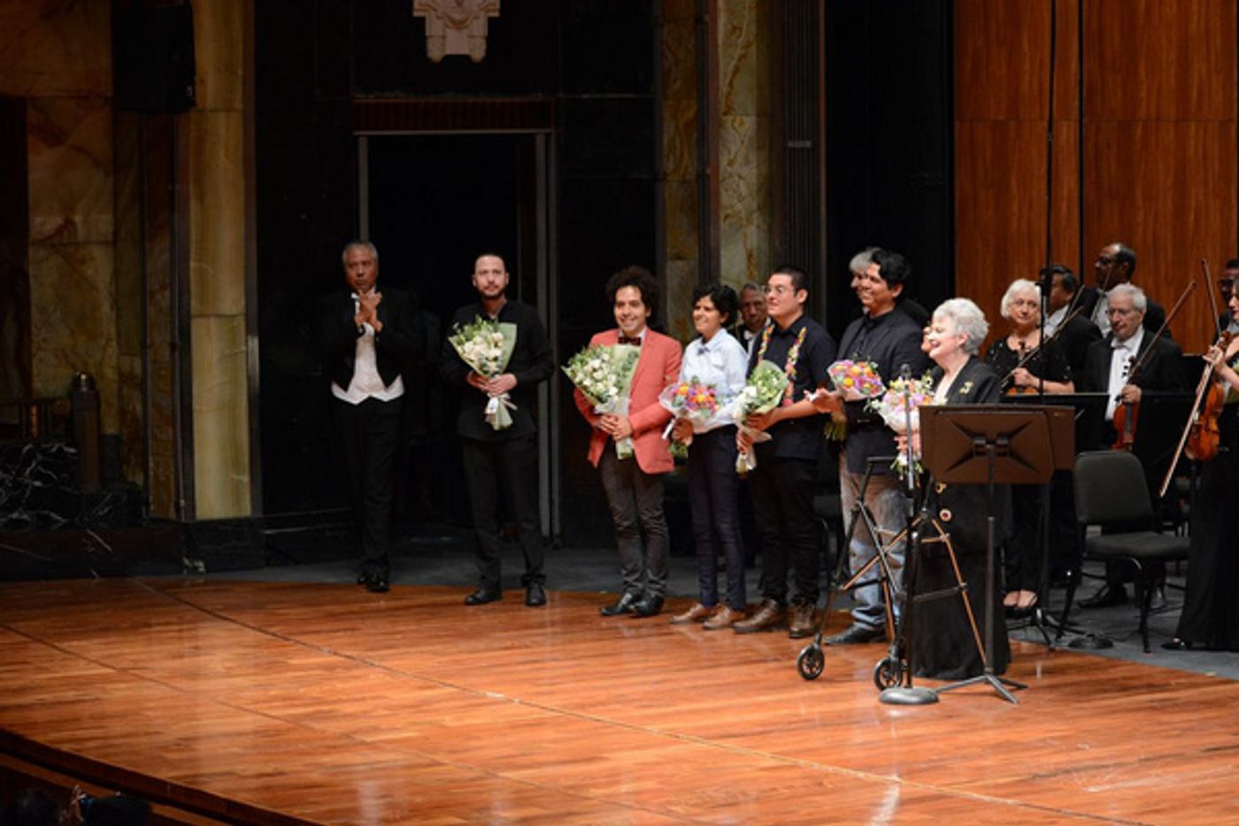 Photos: El Inbal Rinde Emotivo Homenaje Al Compositor Mexicano Gonzalo Curiel En El Palacio De Bellas Artes  Image