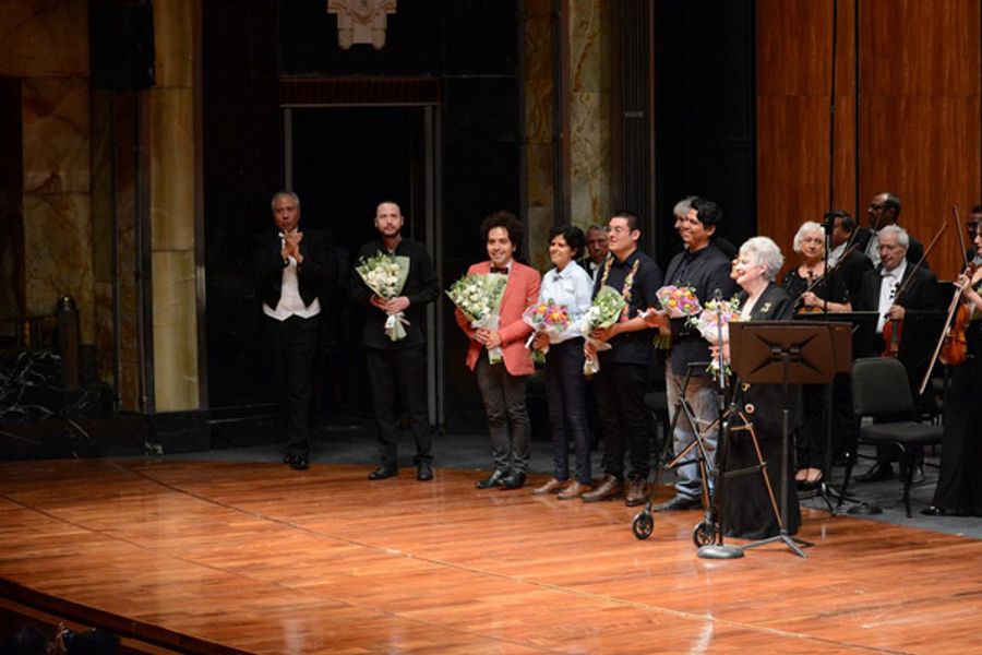 Photos: El Inbal Rinde Emotivo Homenaje Al Compositor Mexicano Gonzalo Curiel En El Palacio De Bellas Artes Image