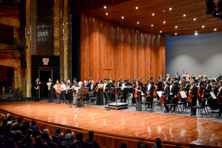 Photos: El Inbal Rinde Emotivo Homenaje Al Compositor Mexicano Gonzalo Curiel En El Palacio De Bellas Artes Image
