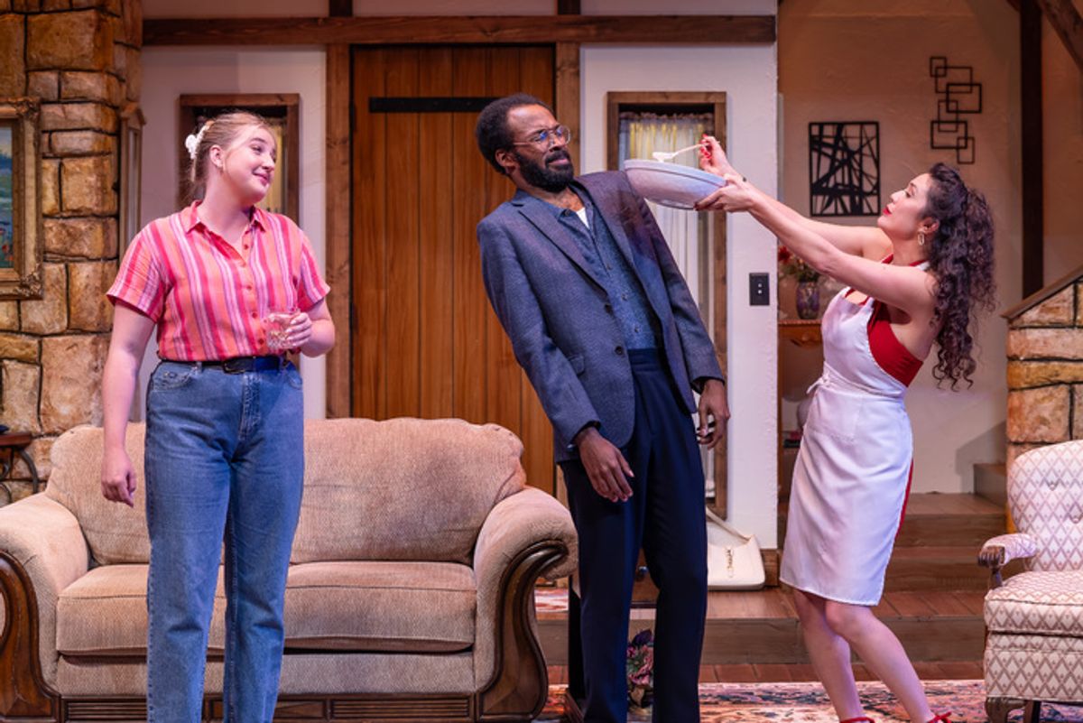 Veronica Dunne, Brandon J. Pierce, and Katy Tang at 