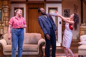 Veronica Dunne, Brandon J. Pierce, and Katy Tang Photo