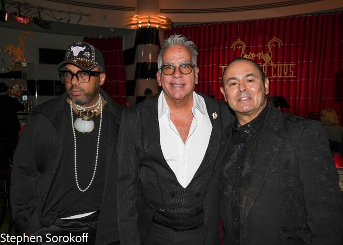 Guest, Richard-Jay Alexander, Nico DiDonna, London Fashion Designer at PHOTOS: AN AMERICAN IN LONDON Hugh Panaro Makes Crazy Coqs Debut