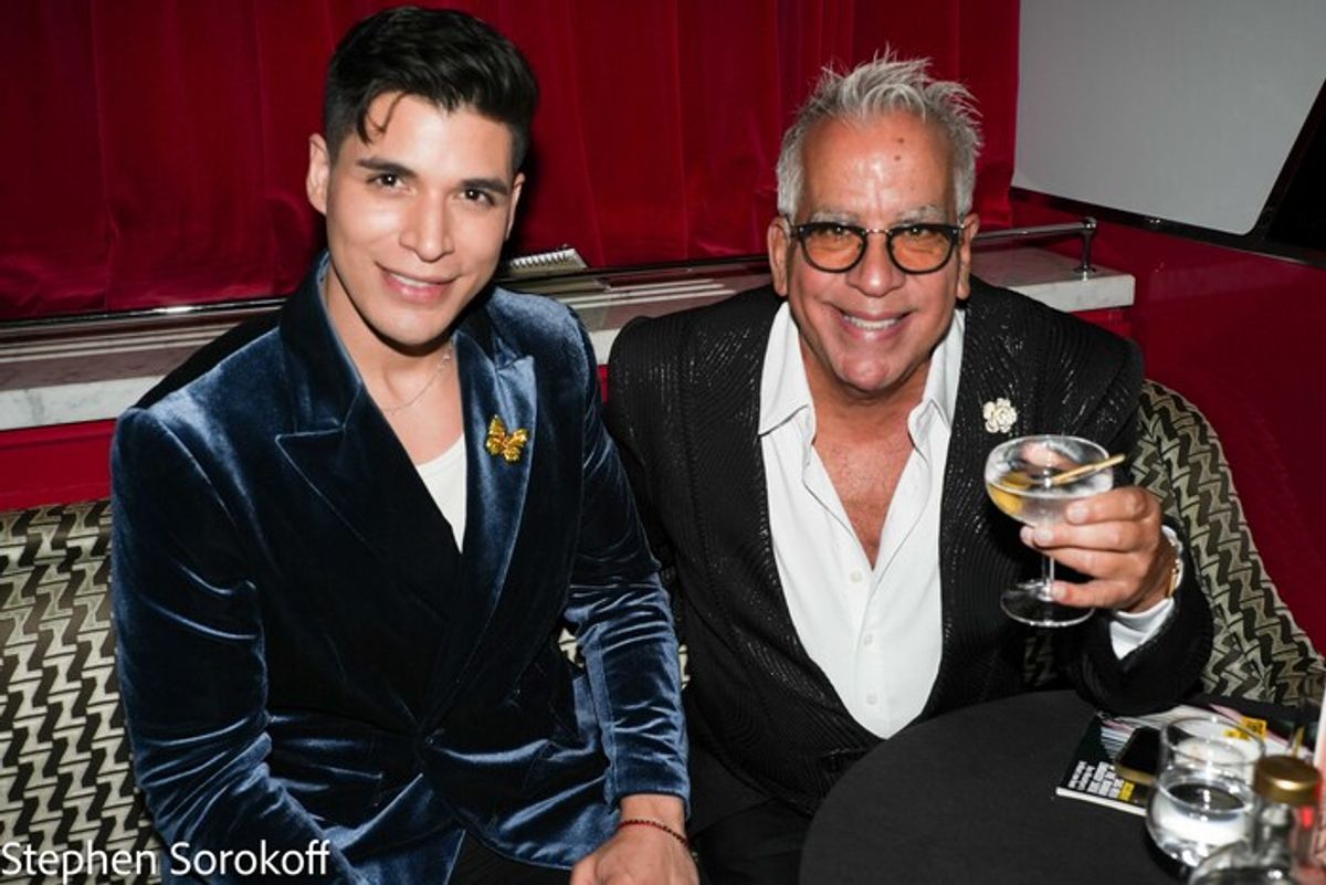 Carlos Clemenz & Richard-Jay Alexander at PHOTOS: AN AMERICAN IN LONDON Hugh Panaro Makes Crazy Coqs Debut