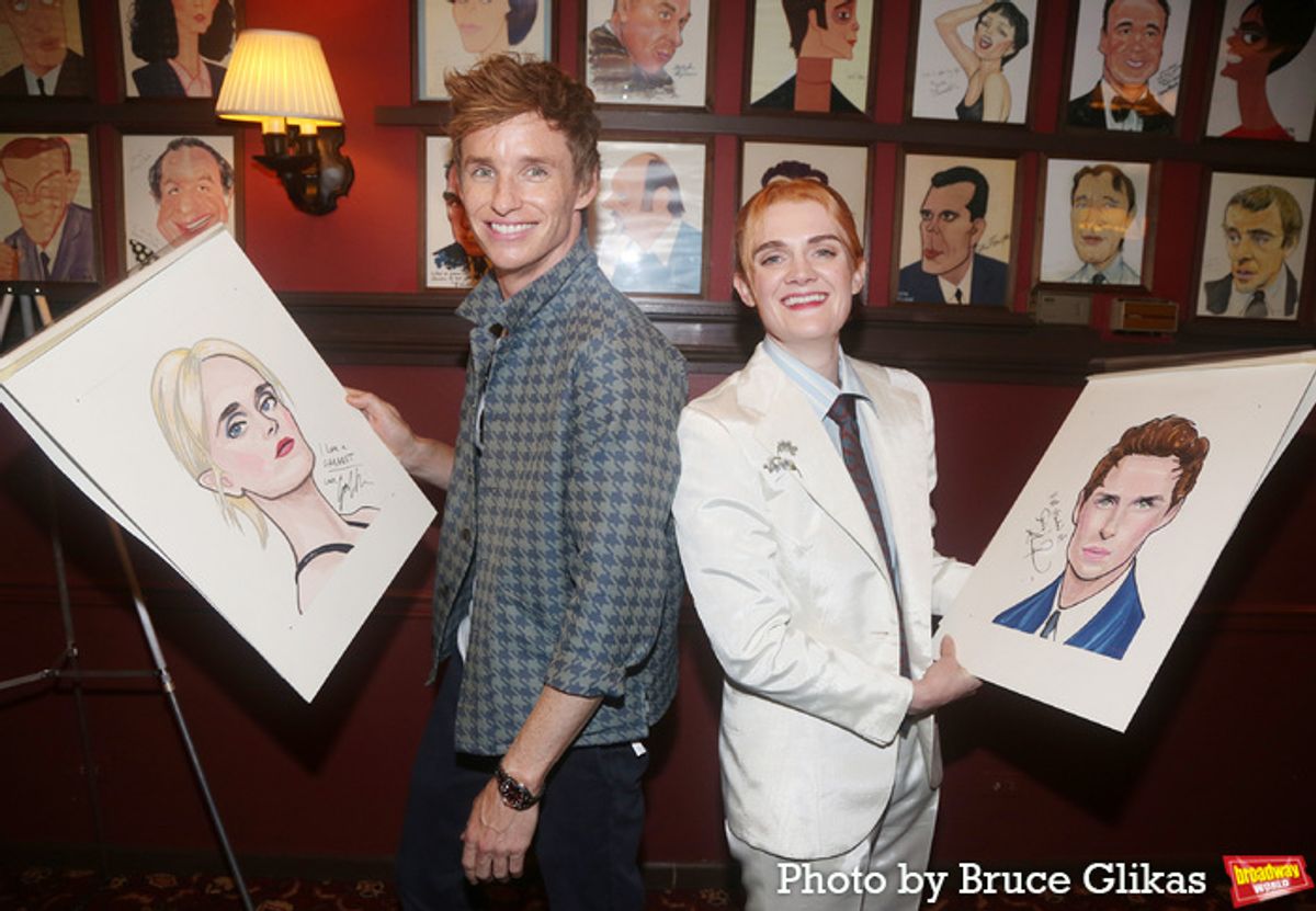 Eddie Redmayne and Gayle Rankin at 