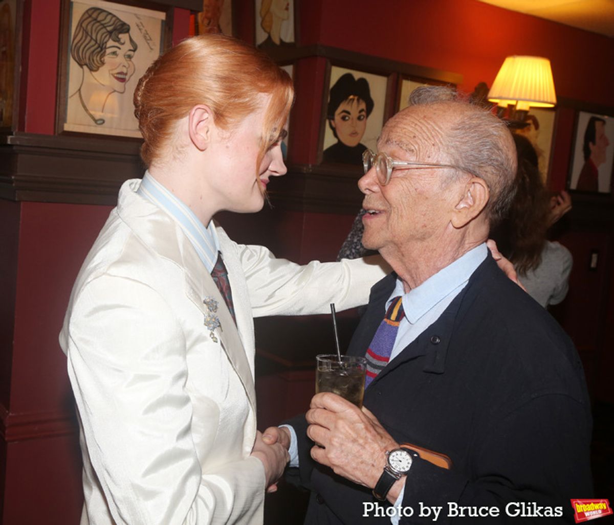 Gayle Rankin and Joel Grey at 