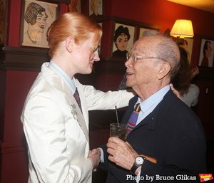 Gayle Rankin and Joel Grey @ BroadwayWorld Gayle Rankin and Joel Grey Photo